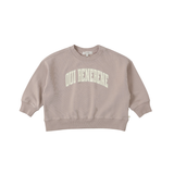 BENE BENE OUI VARSITY SWEATSHIRT (3-8T)