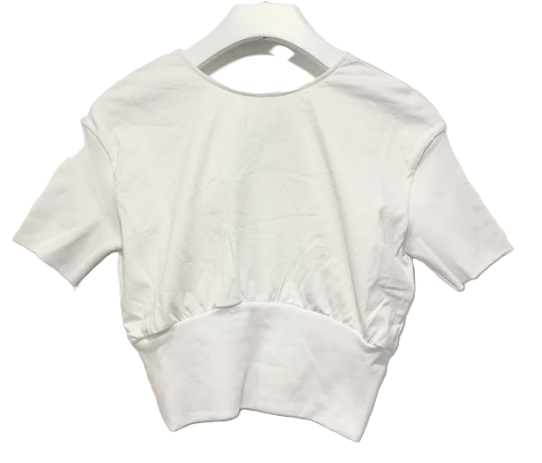BE FOR ALL POIANA SS V-NECK TOP (10-14A)