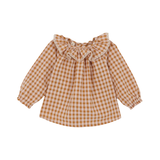 BIRINIT PETIT GINGHAM BLOUSE W/BLOOMERS(12M-3Y)