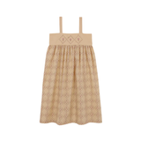 BIRINIT PETIT EMBROIDERED MIDI DRESS (4-12Y)