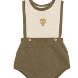 BIRINIT PETIT EMB KNIT ROMPER (6M-2Y)