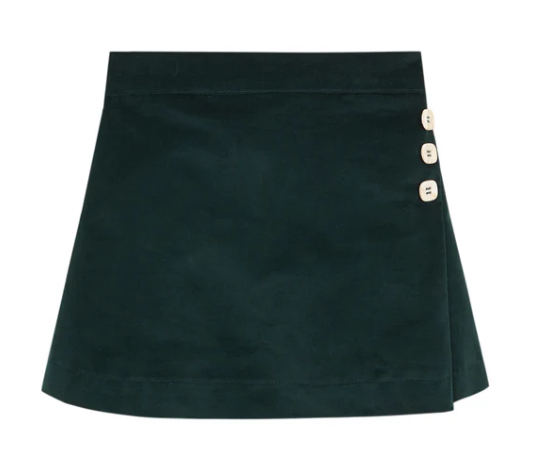 BIRINIT PETIT VELVET MINI SKIRT(3-12Y)