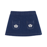 BIRINIT PETIT EMBROIDERED MINI SKIRT (4-8Y)