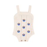 BIRINIT PETIT EMBROIDERY KNIT ROMPER(6M-2Y)