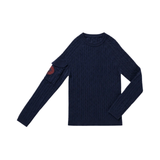 BIRNHAM CABLEKNIT TURTLENECK (12-22Y)