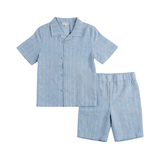 BLUMINT SERENE WIDE POCKET SHIRT SET (18M-5Y)