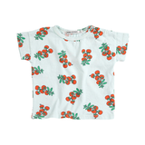 BOBO CHOSES TOMATOES TEE W/SHORTS(12M-24M)