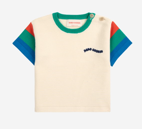 BOBO CHOSES COLORBLOCK TSHIRT (6M-24M)