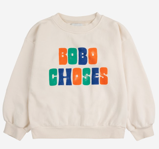 BOBO CHOSES MULTICOLOR SWEATSHIRT (2-7Y)