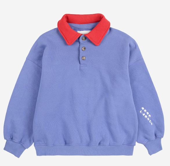 BOBO CHOSES POLO SWEATSHIRT (2-9Y)