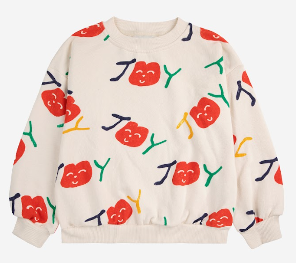 BOBO CHOSES SMILING ALL OVER SWEATSHIRT (2-11Y)
