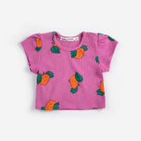 BOBO CHOSES TANGERINE TEE W/SHORTS (12M-24M)