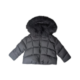 BOMBOOGIE PADDED HOODED JACKET W/FUR (12-16Y)