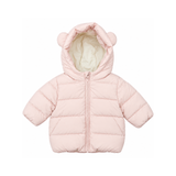 BOMBOOGIE DOWN JACKET W/EARS ON HOOD(3M-6M)