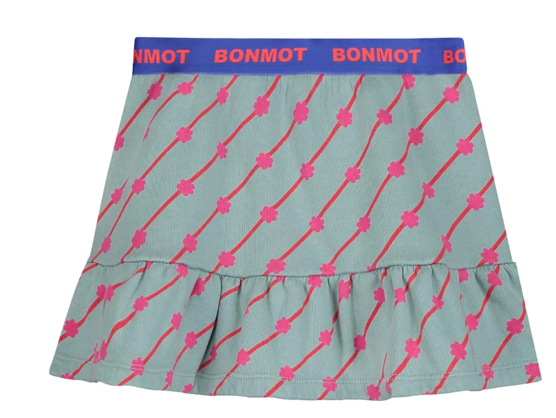 BONMOT FLOWER MINI SKIRT (2-11Y)