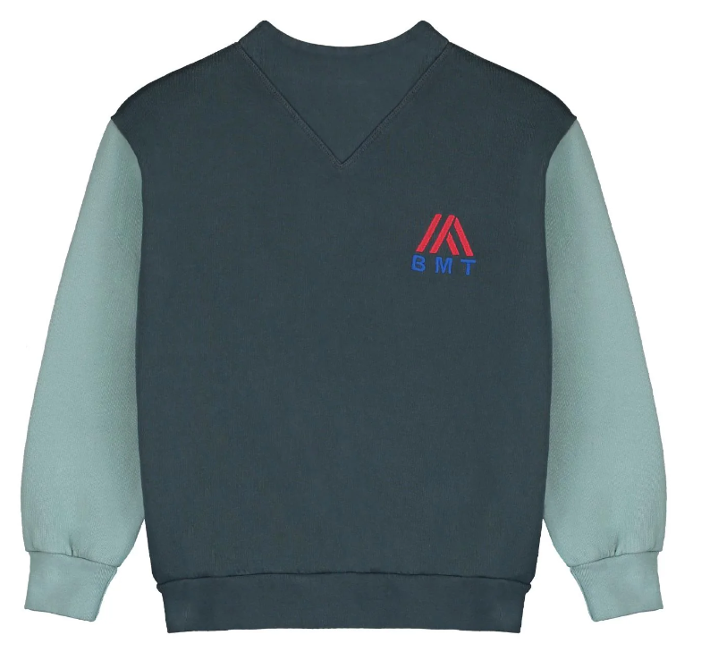 BONMOT V-NECK SWEATSHIRT (2-11Y)