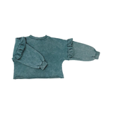 BOOSO BLUZA SHORT FRILL SWEATSHIRT(12M-13Y)