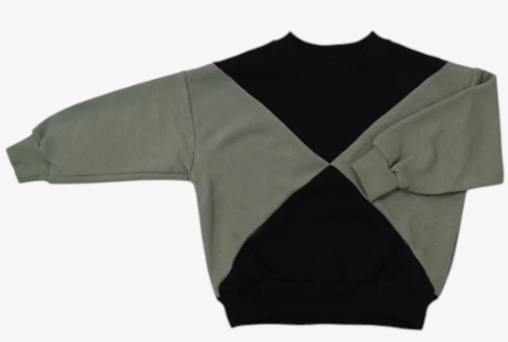 BOOSO PANEL SWEATSHIRT (12M-11Y)