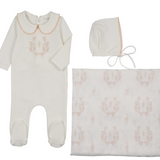 PELUCHE FOOTIE SET (1M-6M)