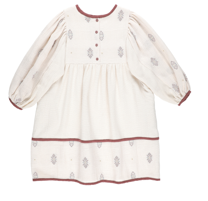 BELLE CHIARA BOX NECK DRESS (2-10Y)