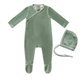 BUBANI FUR TRIM WRAP STRETCHIE W/HAT(3M-24M)