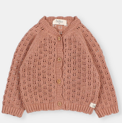 BUHO NB GIRLY CARDIGAN (3M-12M)