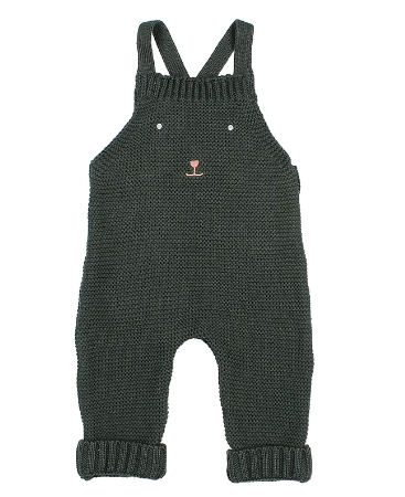 BUHO NB TEDDY DUNGAREE (3M-12M)