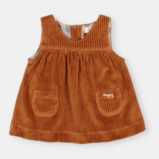 BUHO VELOUR DRESS (12M-24M)