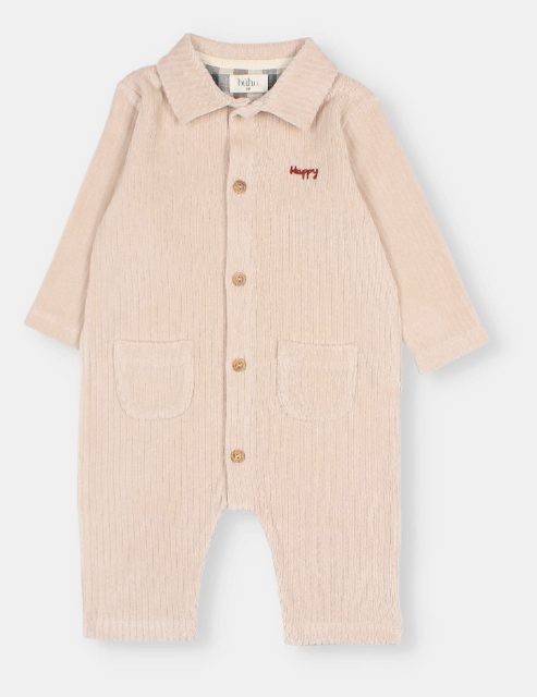 BUHO VELOUR JUMPSUIT (6M-24M)