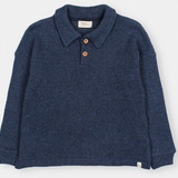 BUHO WAFFLE POLO SHIRT (2-14Y)