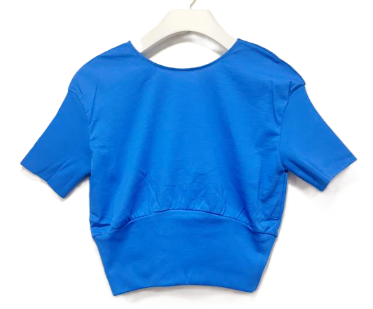 BE FOR ALL POIANA SS V-NECK TOP (10-14A)