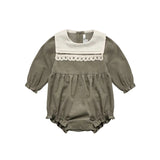 LOUISIELLA AGRICHE CORDUROY ROMPER(6M-24M)