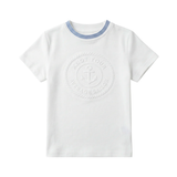 CALLA LILI TSHIRT W/EMBOSSED EMBLEM(2-8Y)