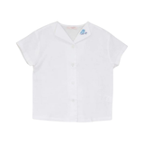 CALLA LILI BOY LINEN SHIRT W/BIRD (18M-8Y)