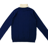 COCO BLANC COLORBLOCK TURTLENECK(14-20Y)