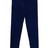 COCO BLANC NAVY RIBBED LEGGINGS (18M-2Y)