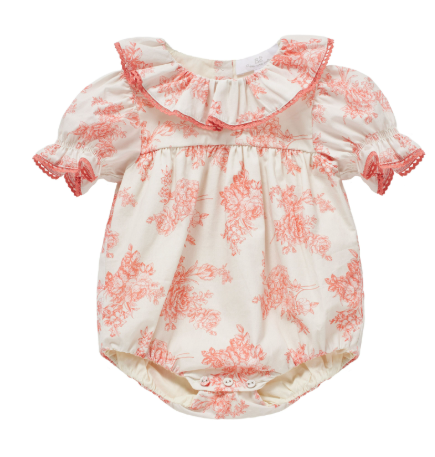 CERA UNA VOLTA AGAPI ROMPER (6M-24M)