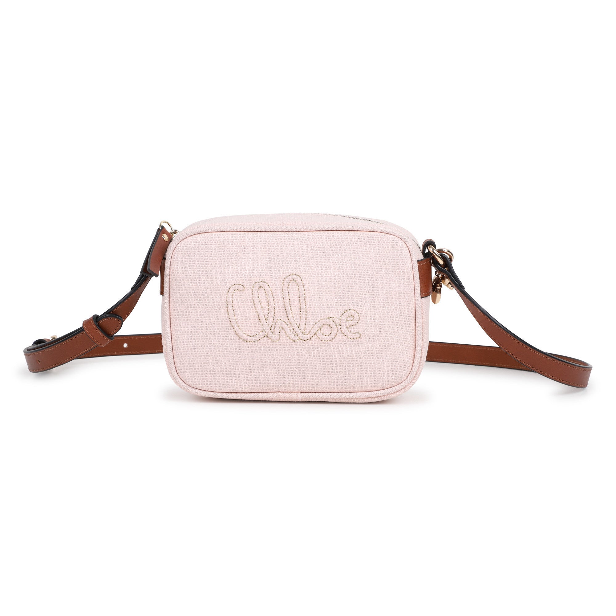 CHLOE CANVAS SHOULDER BAG (OS)