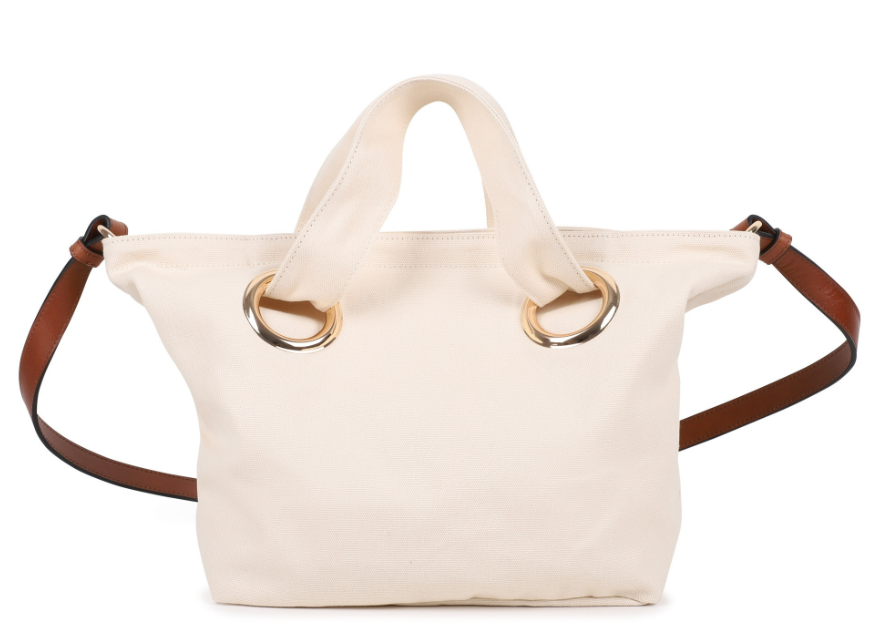 CHLOE CANVAS TOTE BAG (OS)