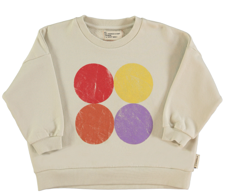 PUIPUICHICK CIRCLES SWEATSHIRT (6M-12Y)