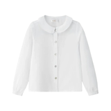 COCO BLANC GIRLS WHITE SHIRT (2-10Y)