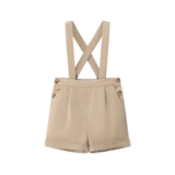 COCO BLANC SUSPENDER SHORTS (18M-6Y)
