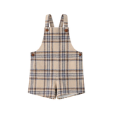 COCO BLANC PLAID OVERALLS (18M-3Y)