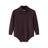 COCO BLANC KNIT LS MOCKNECK ONESIE (9M-3Y)