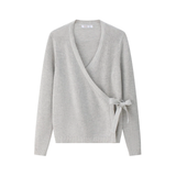 COCO BLANC WRAP SWEATER (12-22Y)