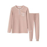COCO BLANC HENLEY PAJAMAS (18M-12Y)