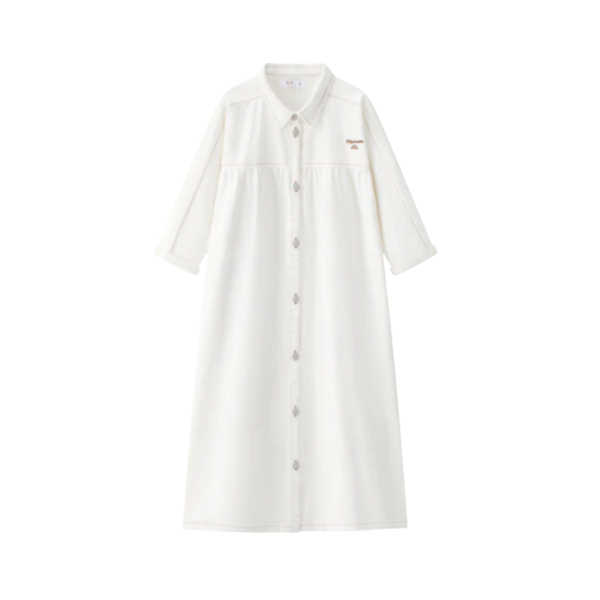 COCO BLANC 3/4 SLEEVE DRESS (5-14Y) - Klade Children's Boutique