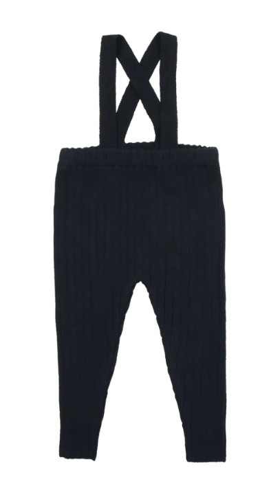 COCO BLANC RIBBED KNIT OVERALLS(9M-3Y)