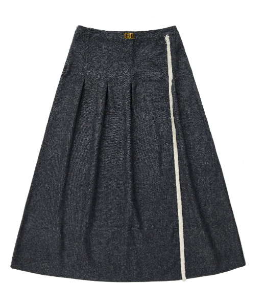 COCO BLANC SIDE FRINGE SKIRT (14-20Y)