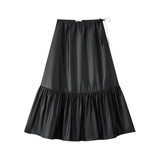 COCO BLANC THIN TAFFETA SKIRT (12-22Y)